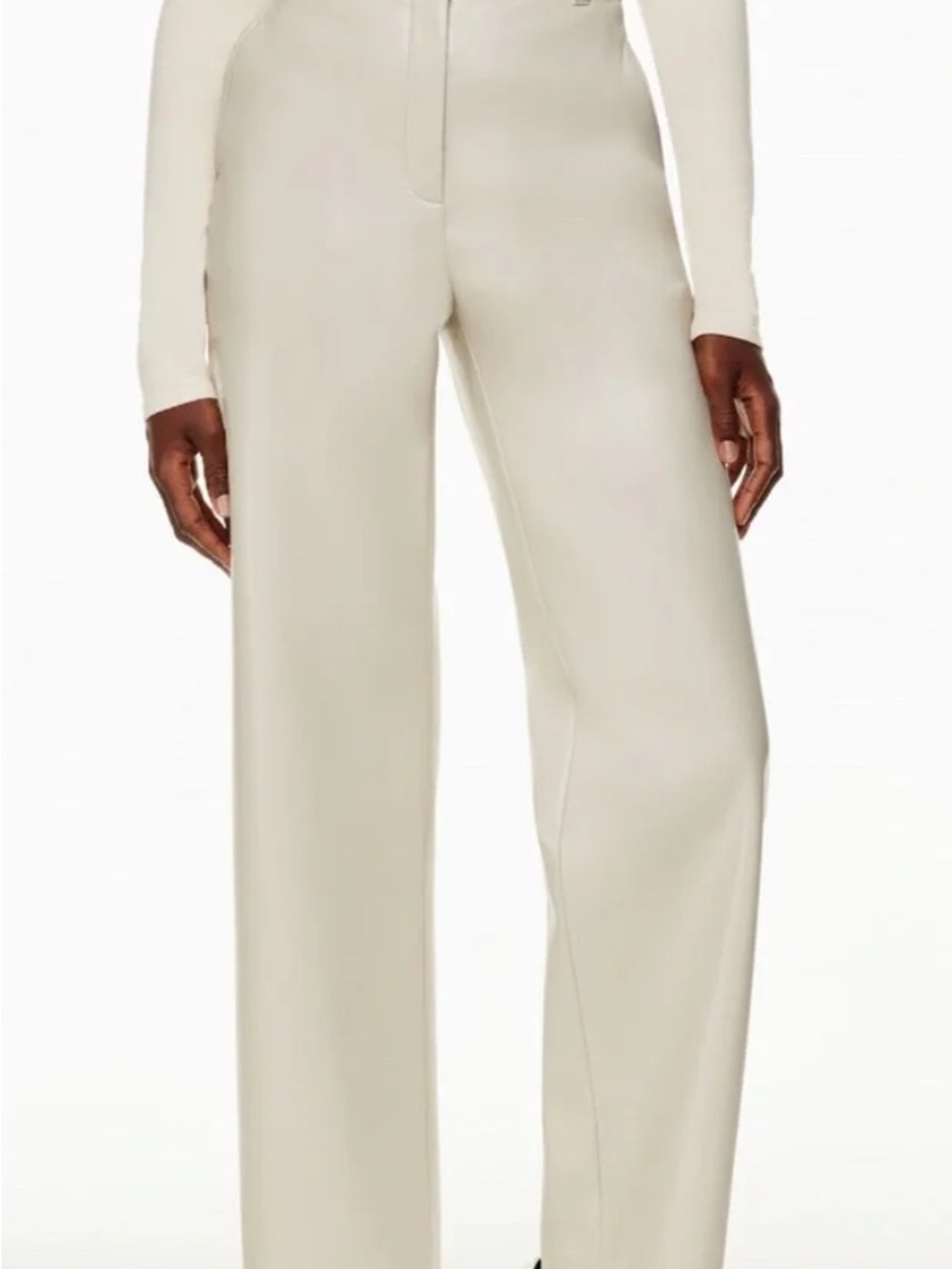 Aritzia Babaton Agency Faux Leather Pants
